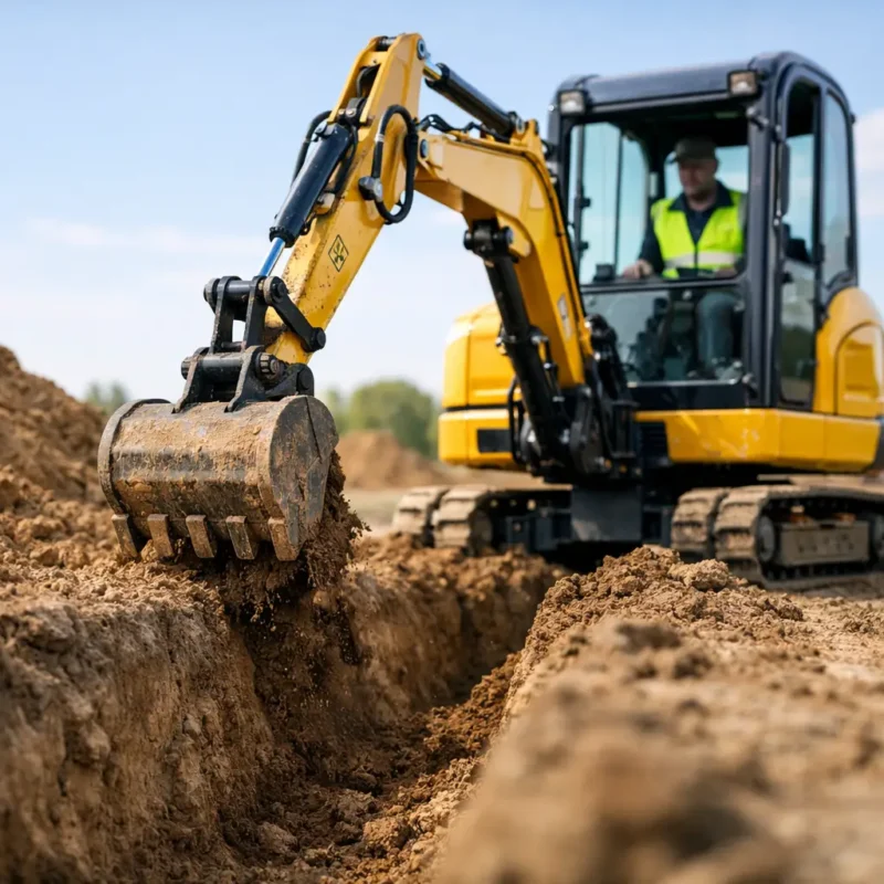 6 Checks for the Best Mini Excavator for Trenching