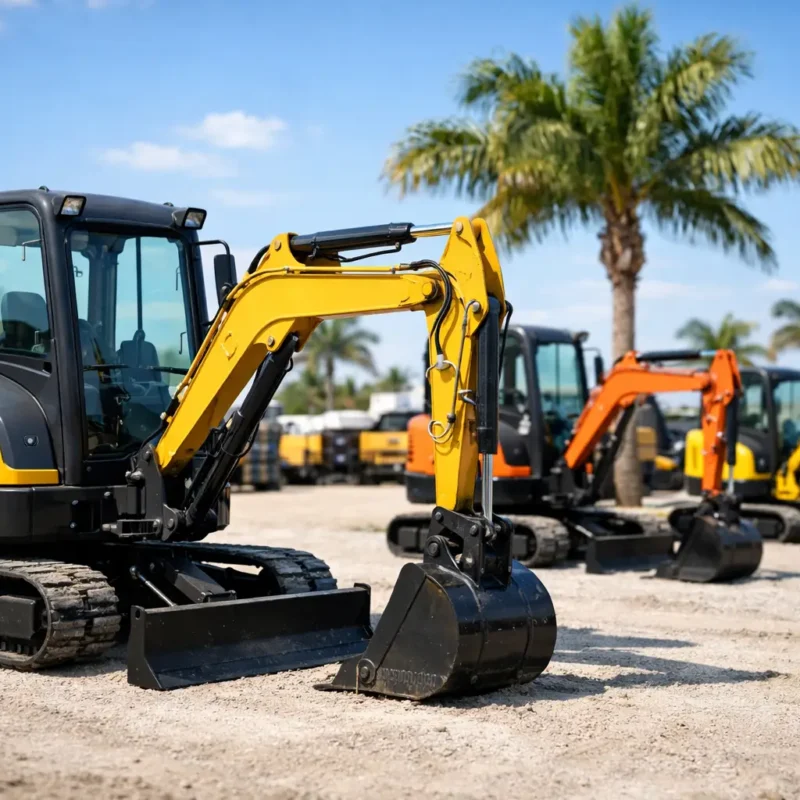 Buying Mini Excavators for Sale in Florida