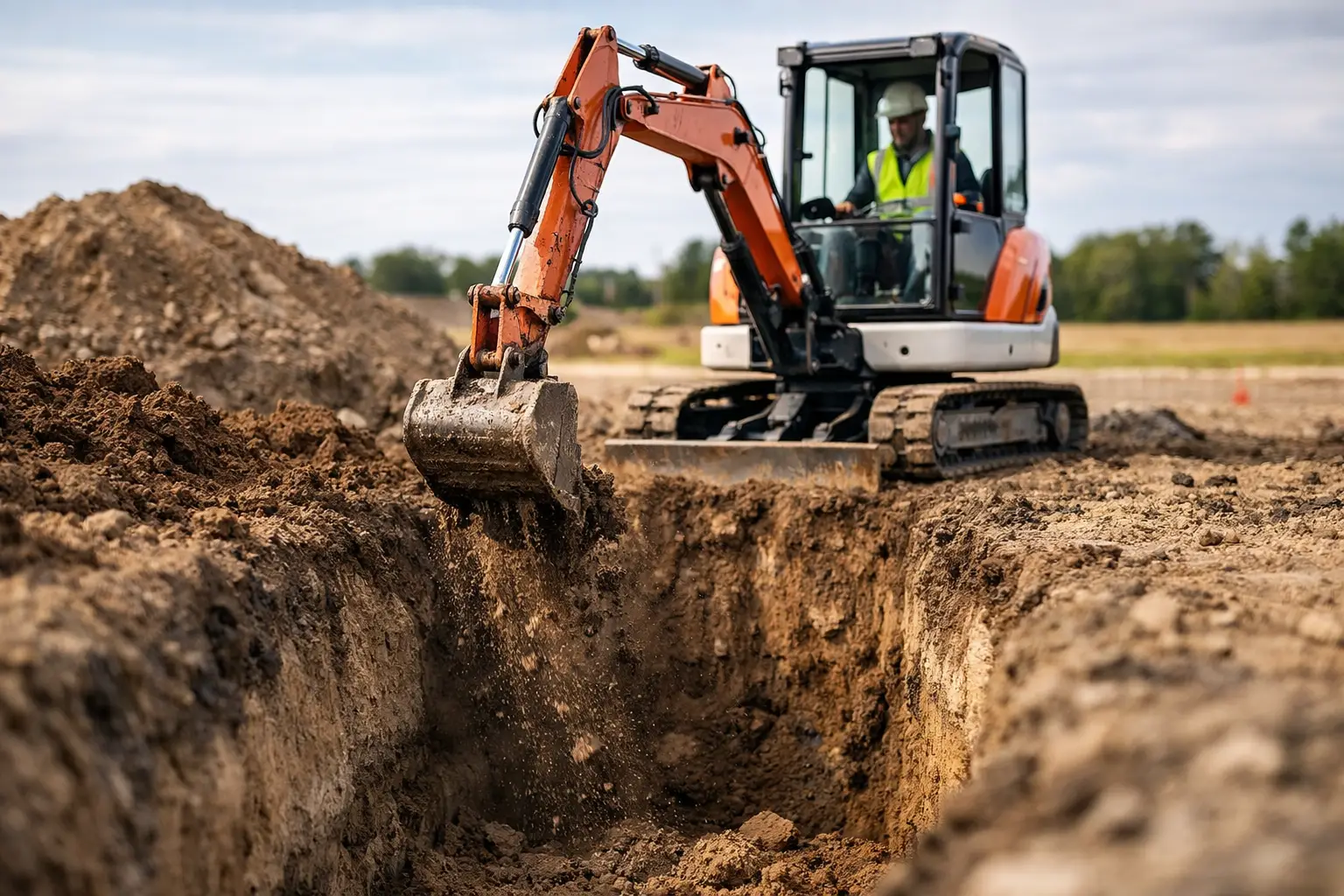 Mini Excavator Digging Depth: Match It to the Job