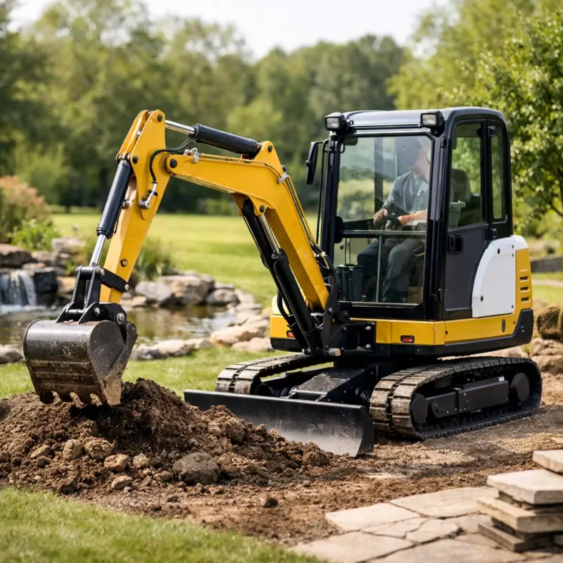 Mini Excavator for Landscaping Jobs: Get the Fit