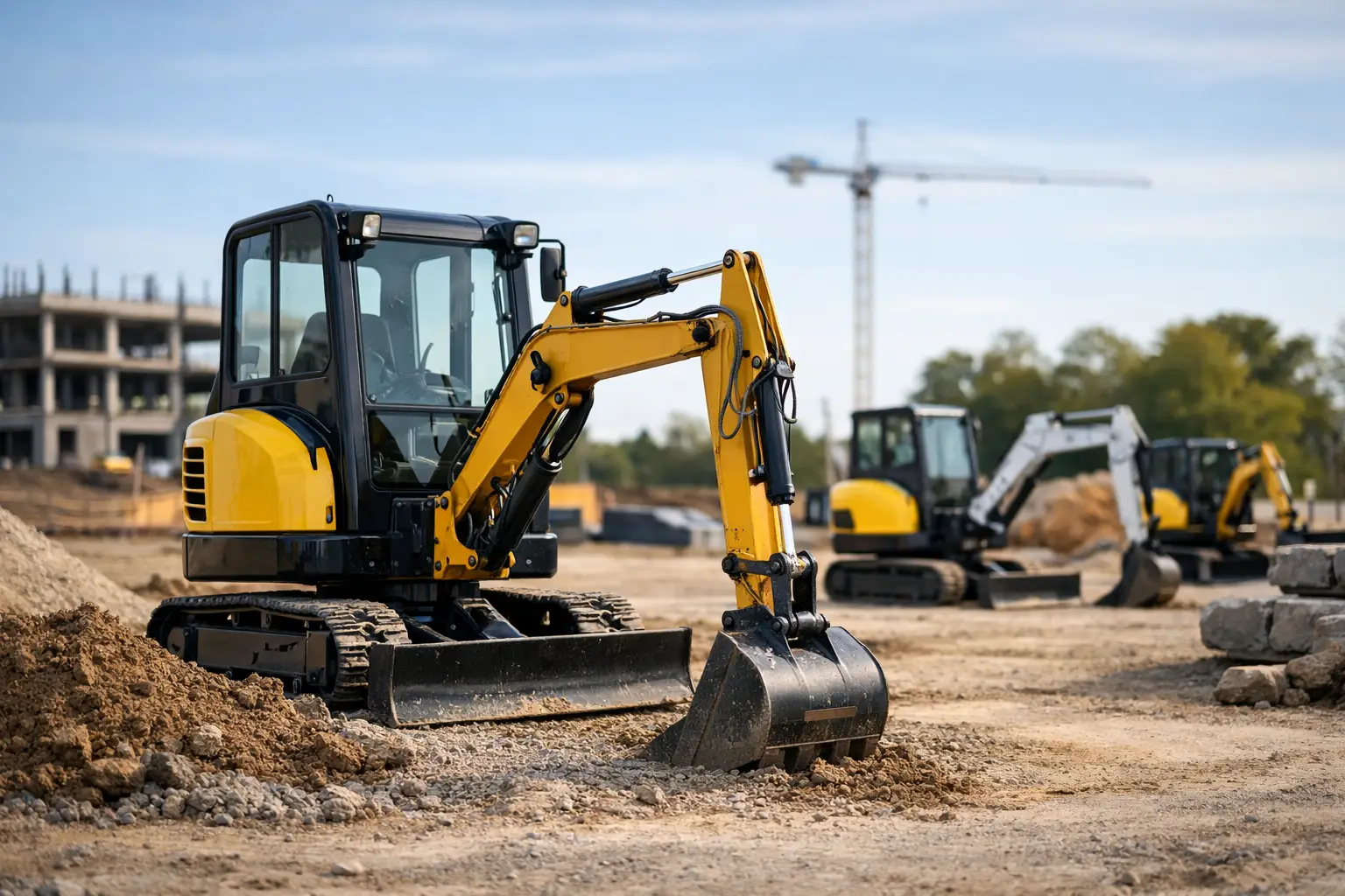 Mini Excavators for Sale That Fit Your Jobsite
