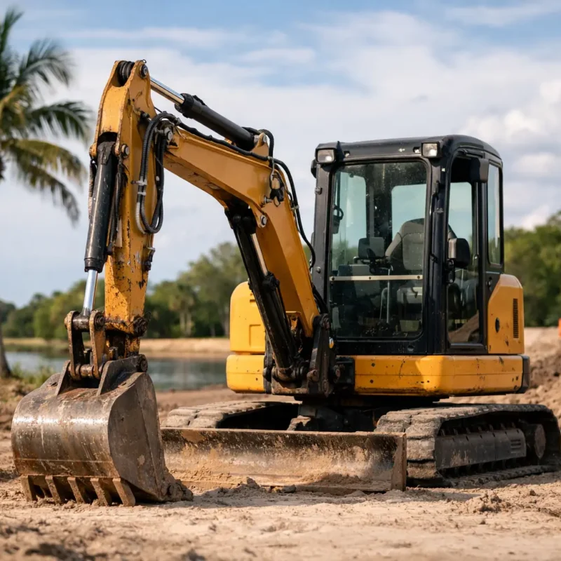 Used Mini Excavators for Tough Florida Jobs