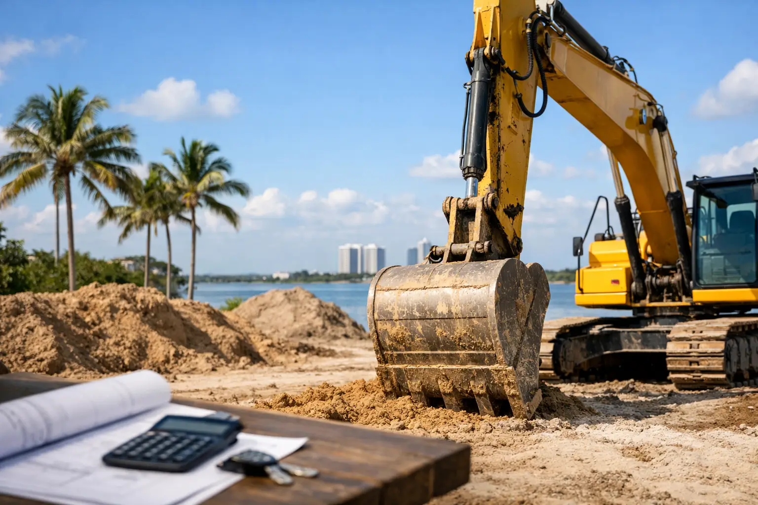 Excavator Financing FAQ for Florida Contractors