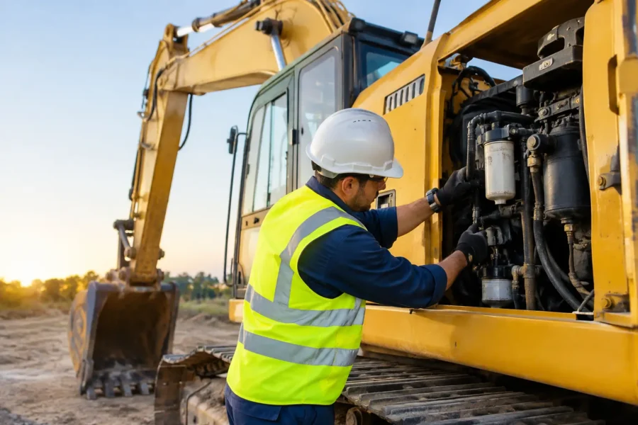 Excavator Maintenance That Protects Uptime
