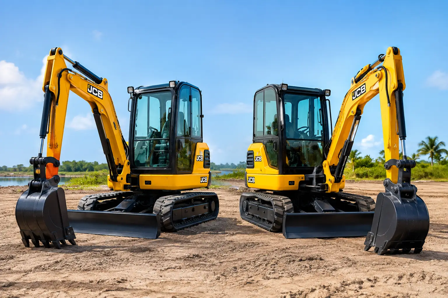 JCB 48Z-1 versus 55Z-1 for Florida Jobs