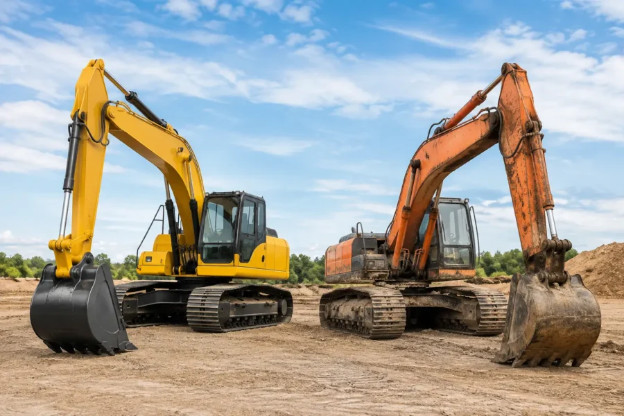 New Versus Used Excavators for Your Next Job